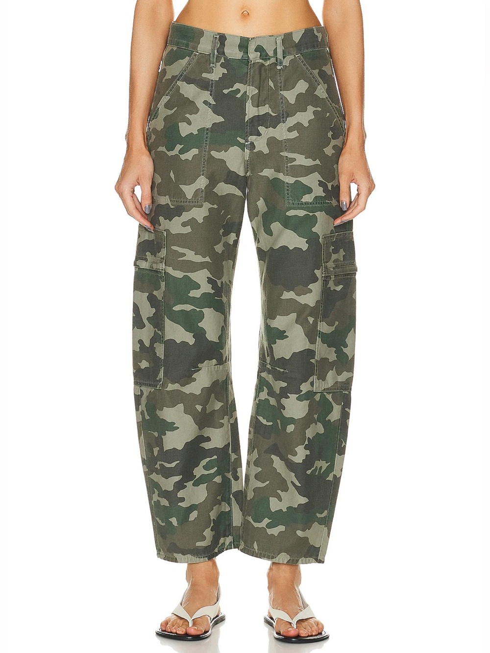 Citizens of Humanity Marcelle Low Slung Cargo in Incognito sz. 28 - Picture 2 of 9